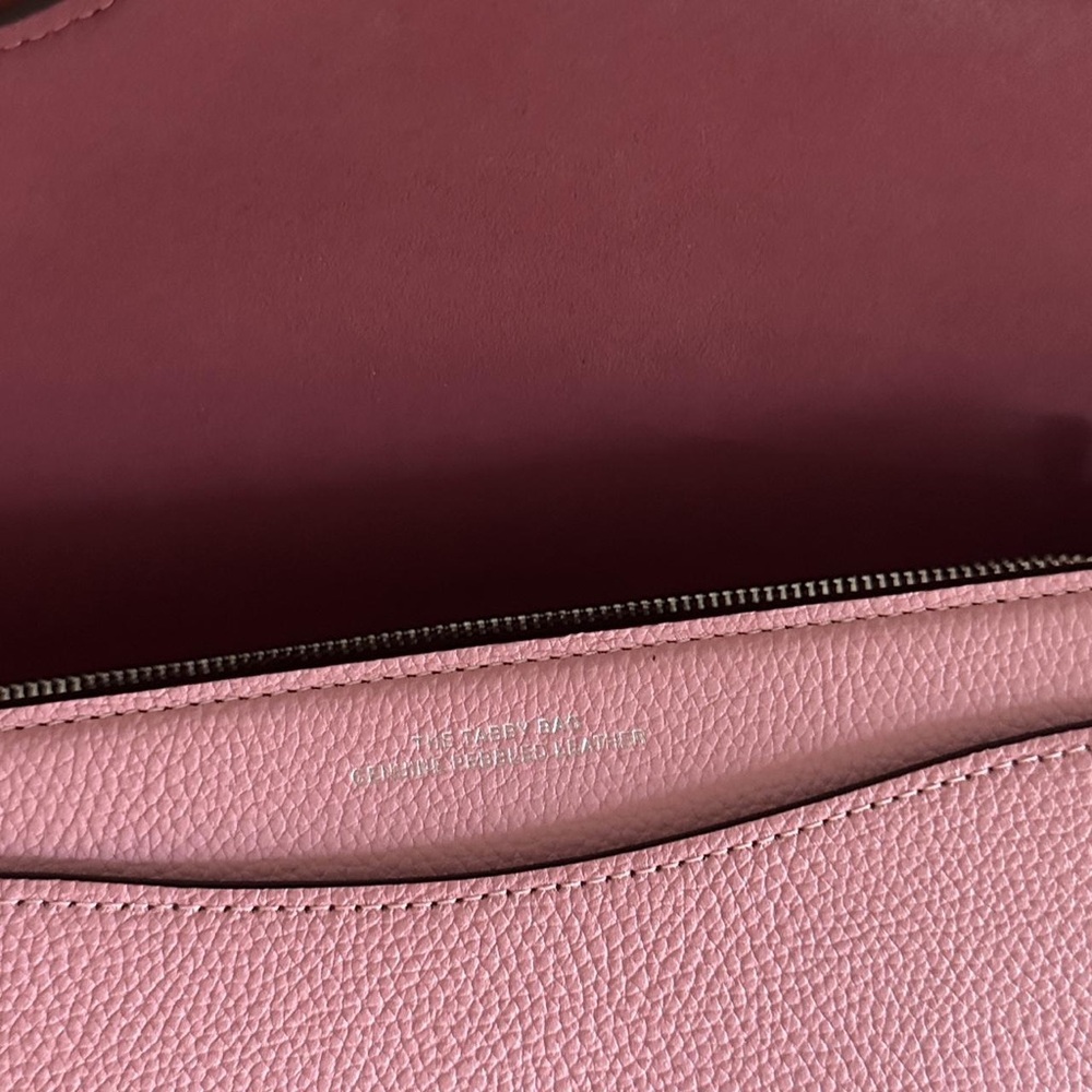Coach Pink Leather Shoulder Bag - Picture 5 of 5
